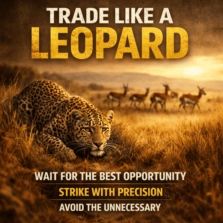 Trade Like a Leopard: Why the Best Traders Wait, Then Strike