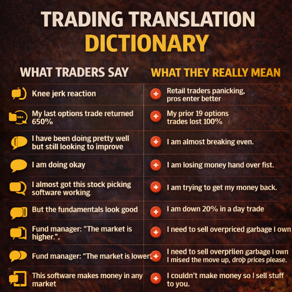 Trading Translation Dictionary