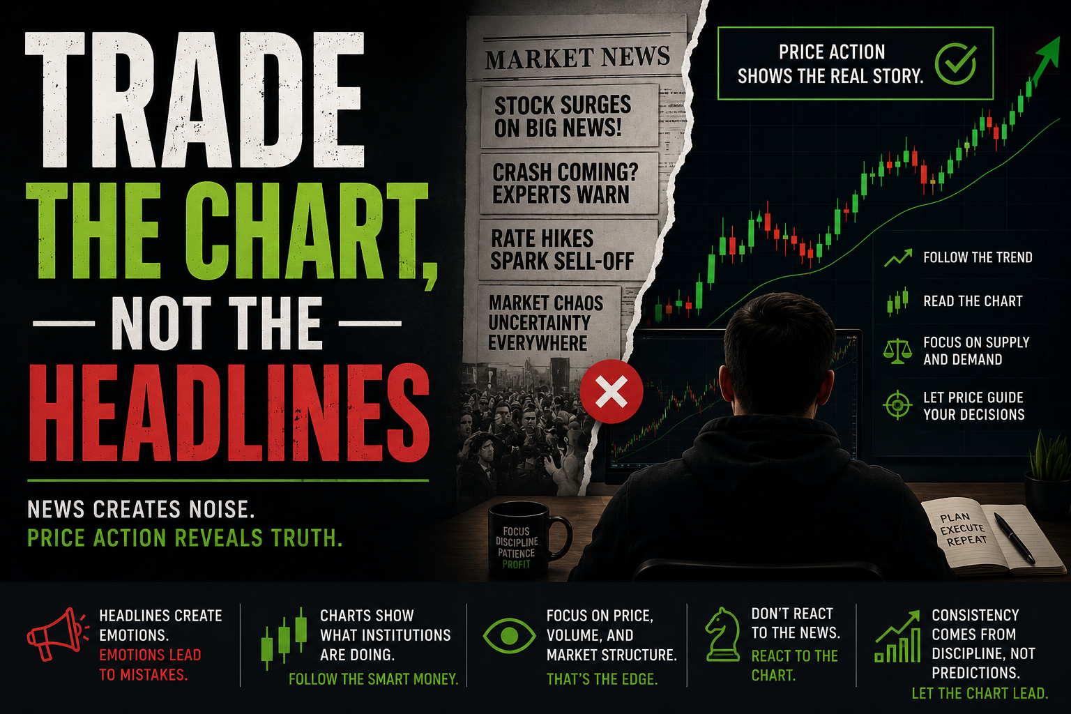 Trade the Chart, Not the Headlines